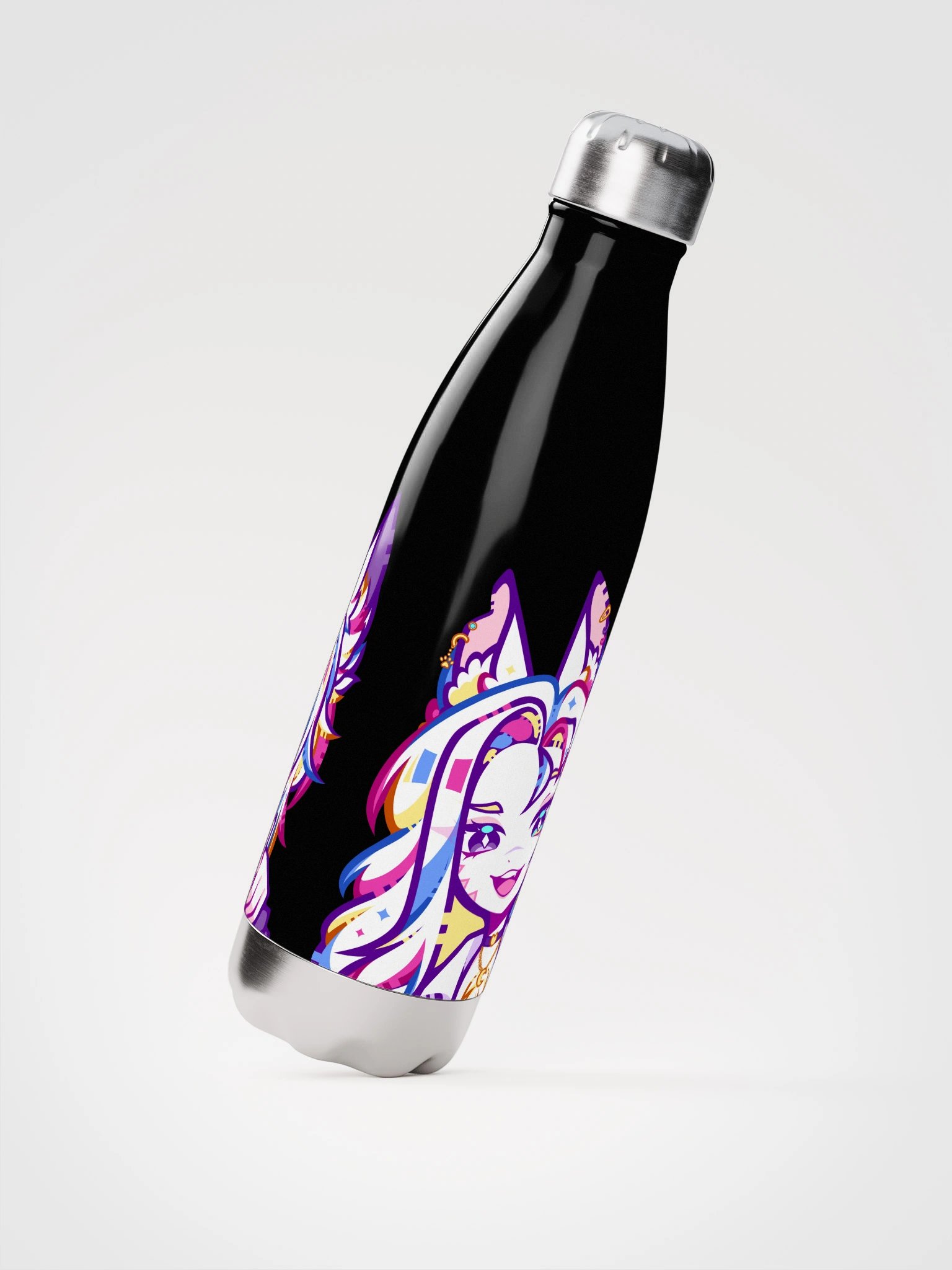 WolfcatRisi Duality Stainless Steel Water Bottle product image (4)