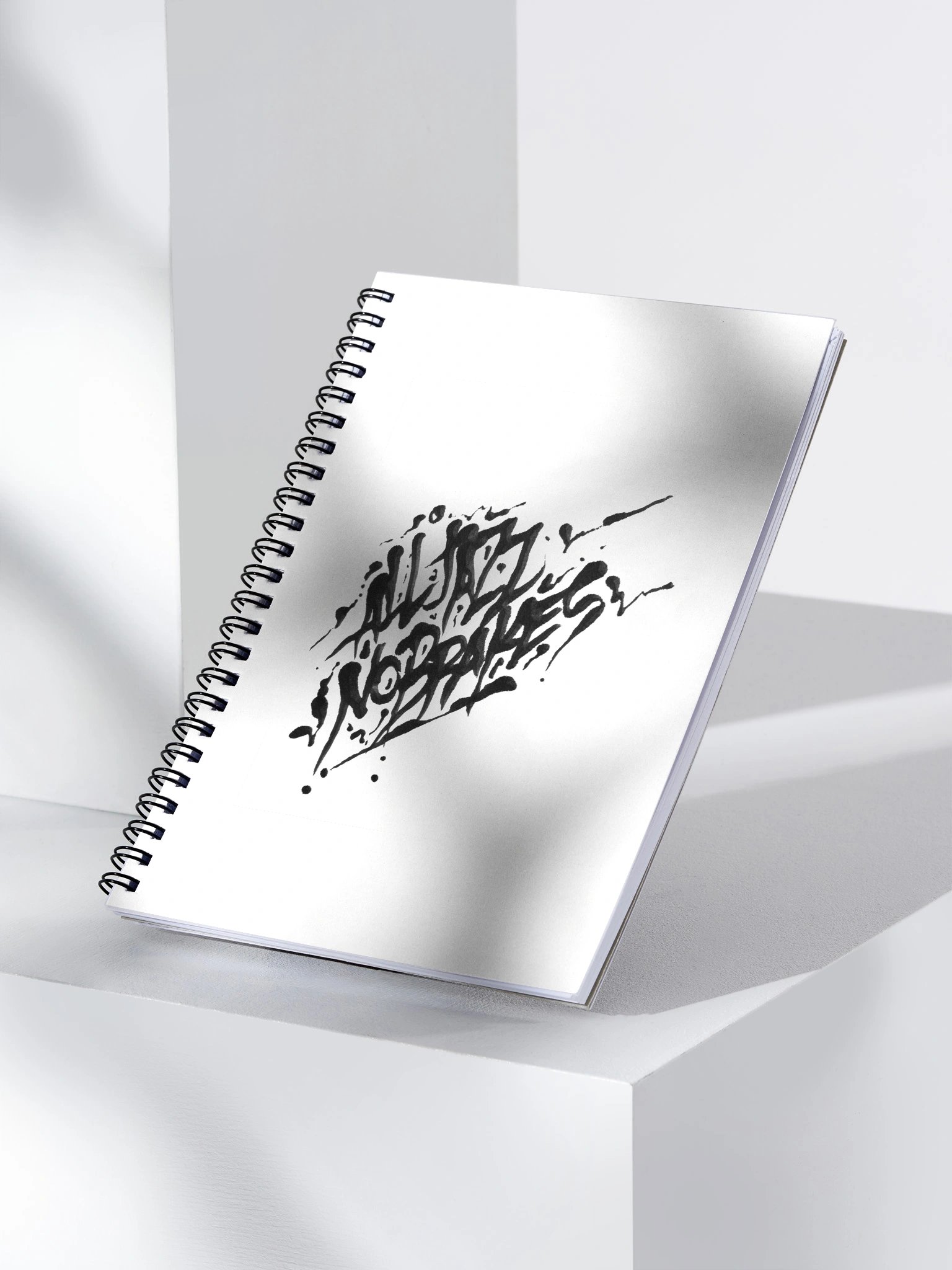 "Jazz Jots" Spiral Notebook product image (3)