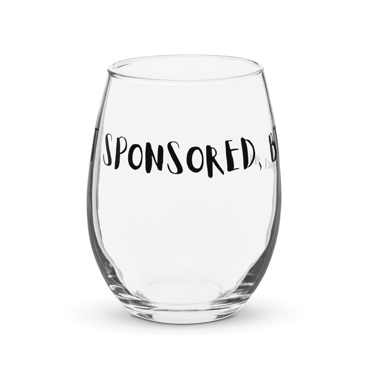 Not Sponsored Wine Glass product image (2)