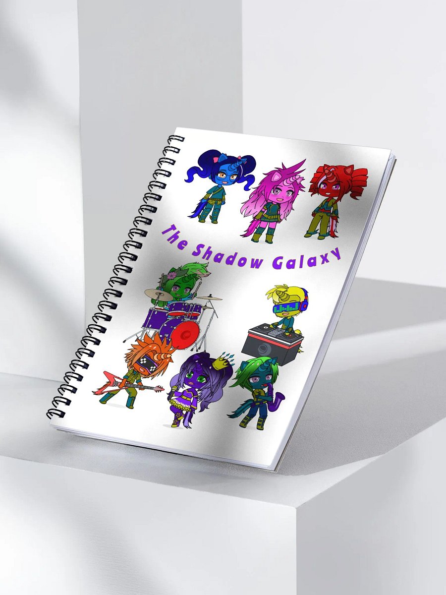 The Shadow Galaxy (Shadow Unicorns) Notebook product image (3)