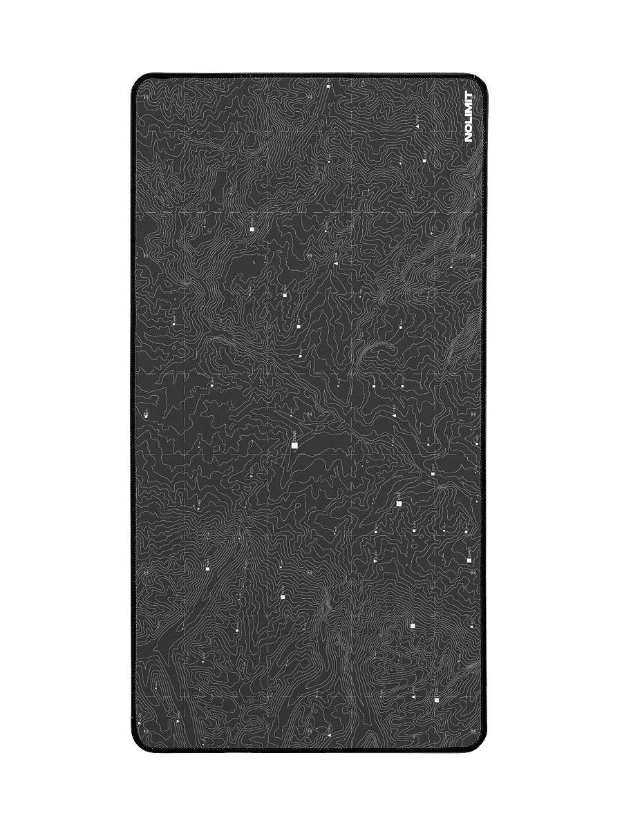 NOLIMIT M size gaming mat - Topographic Mapping Night Vision product image (2)