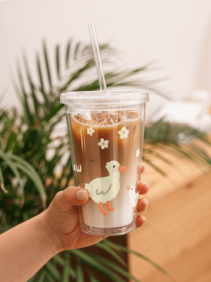 Meadow Duck Family \ double wall tumbler product image (2)