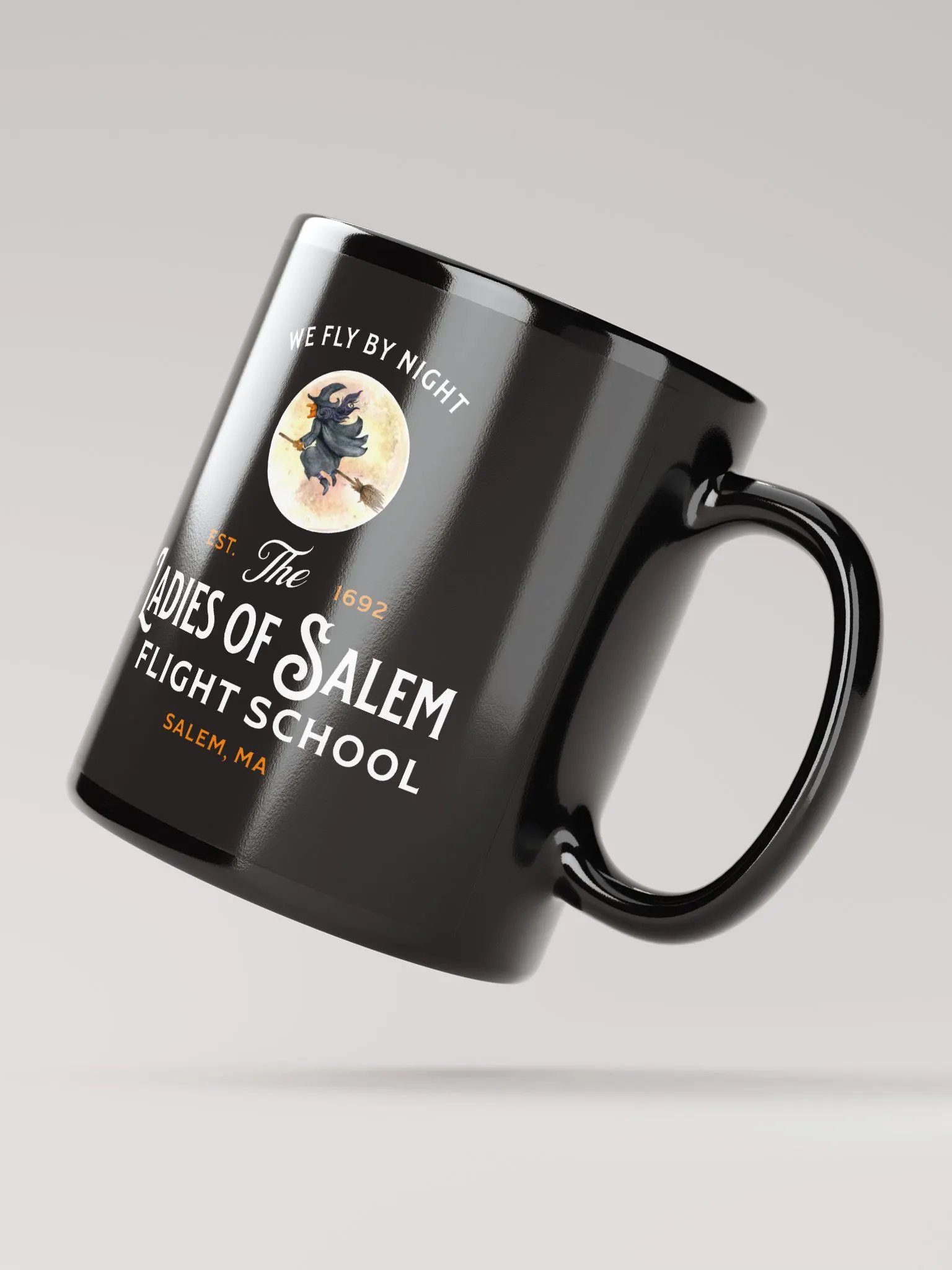 Witch Flying Broomstick Halloween Mug product image (3)
