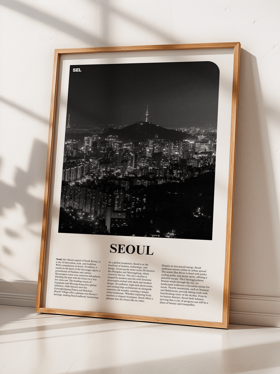 Seoul 01 Newspaper Poster product image (2)