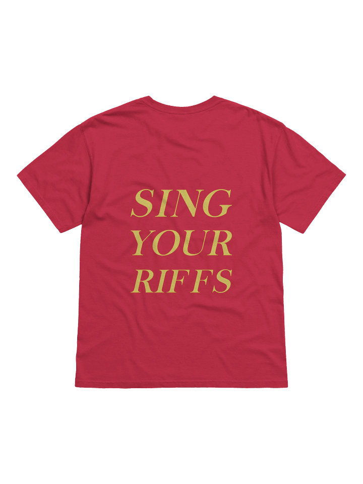 Joel Zaloum Music - Sing Your Riffs Tee product image (32)