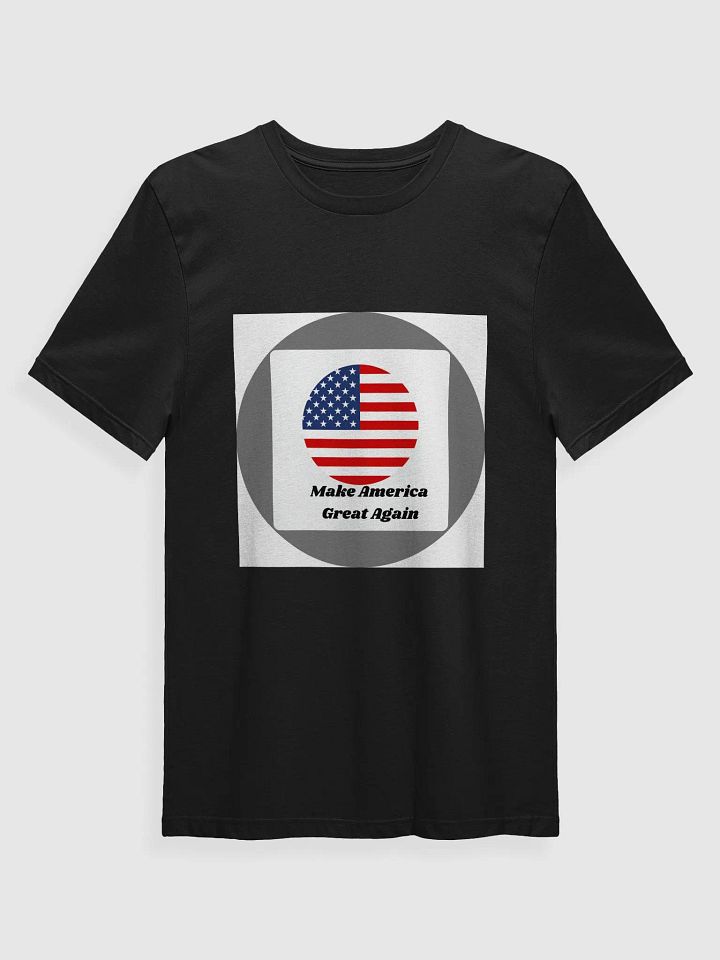 Next Level Supersoft T-Shirt USA Flag Design product image (1)