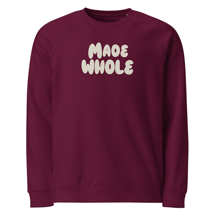 Made Whole Unisex Organic Sweatshirt product image (1)