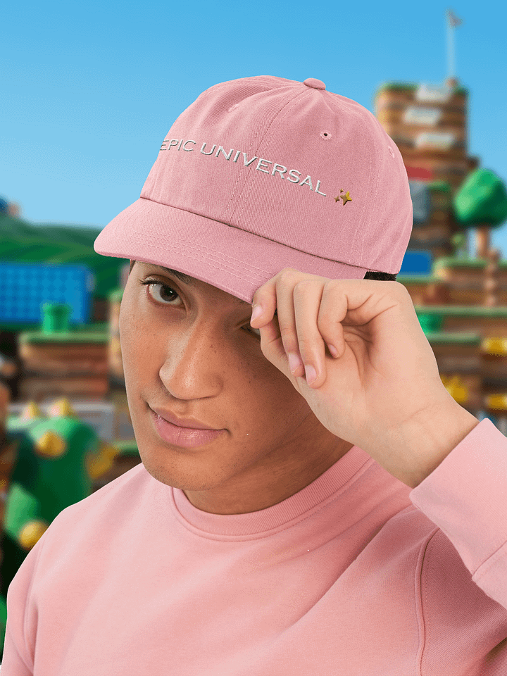Peacock Pink Dad Hat product image (1)