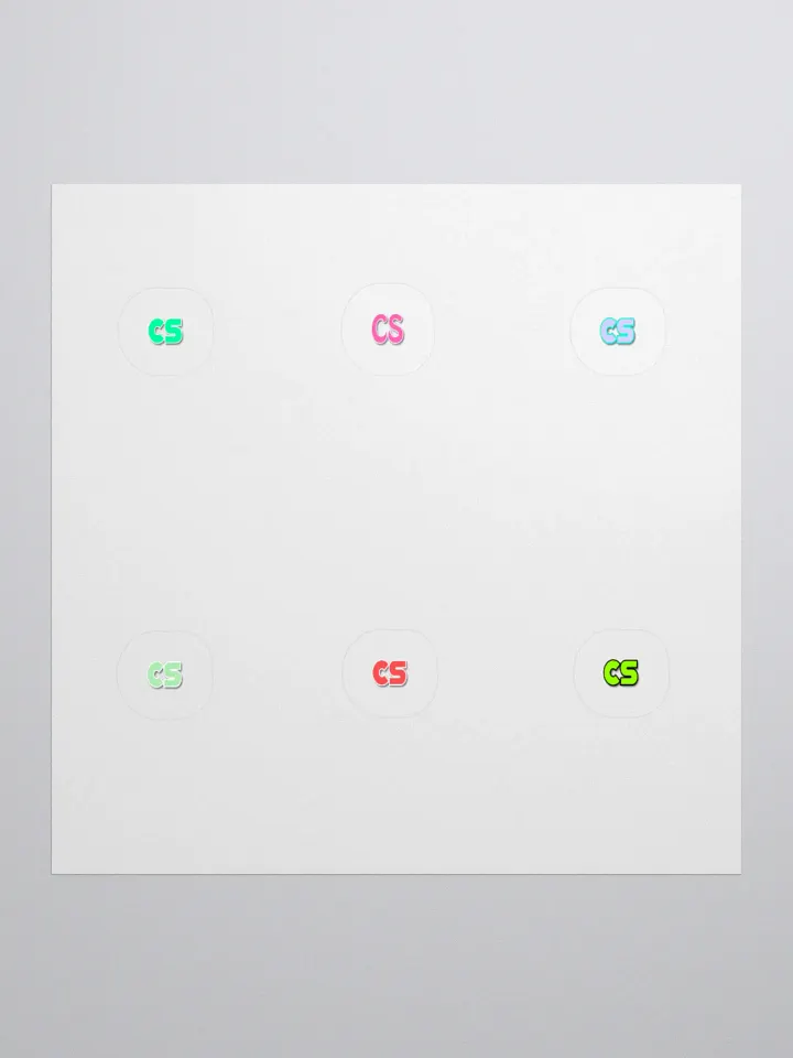 CS Stickers 6PK product image (1)