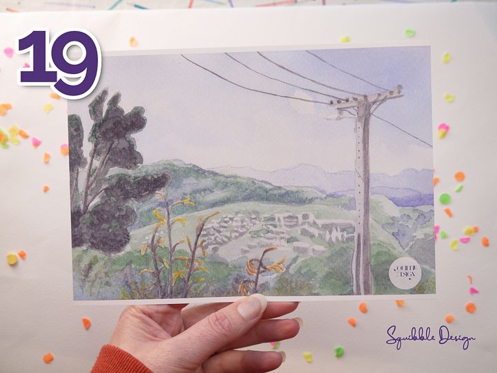 Supporter Print - View Across Wellington product image (1)