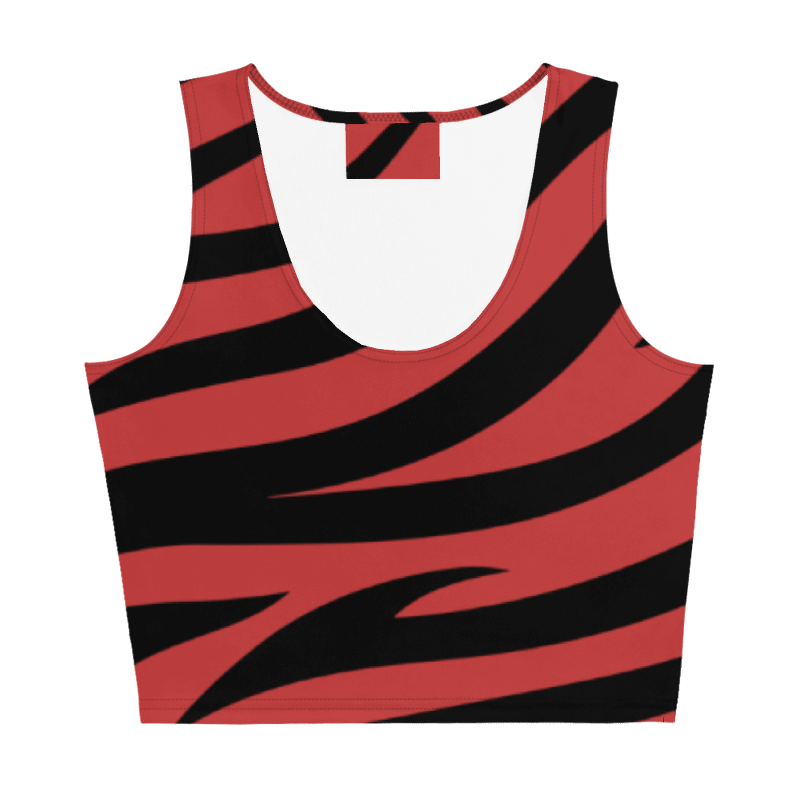 Crimson Waves Crop Top product image (3)