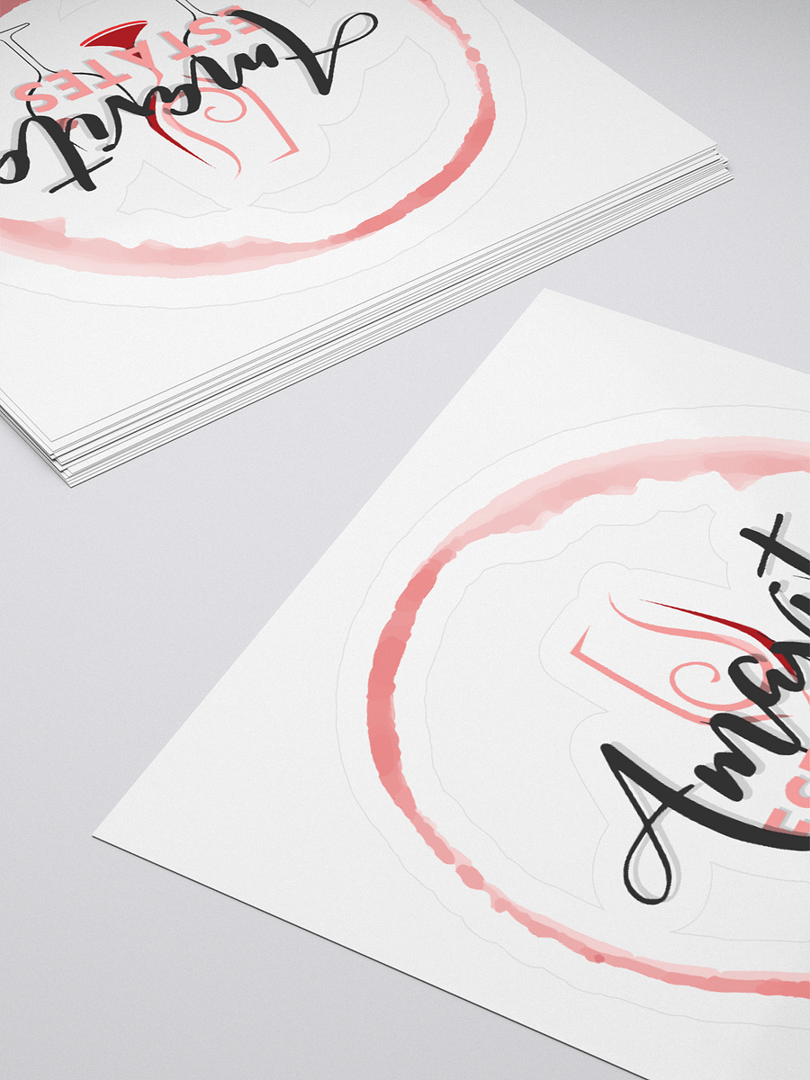 Amavita Estates (Raise A Glass) Sticker product image (10)