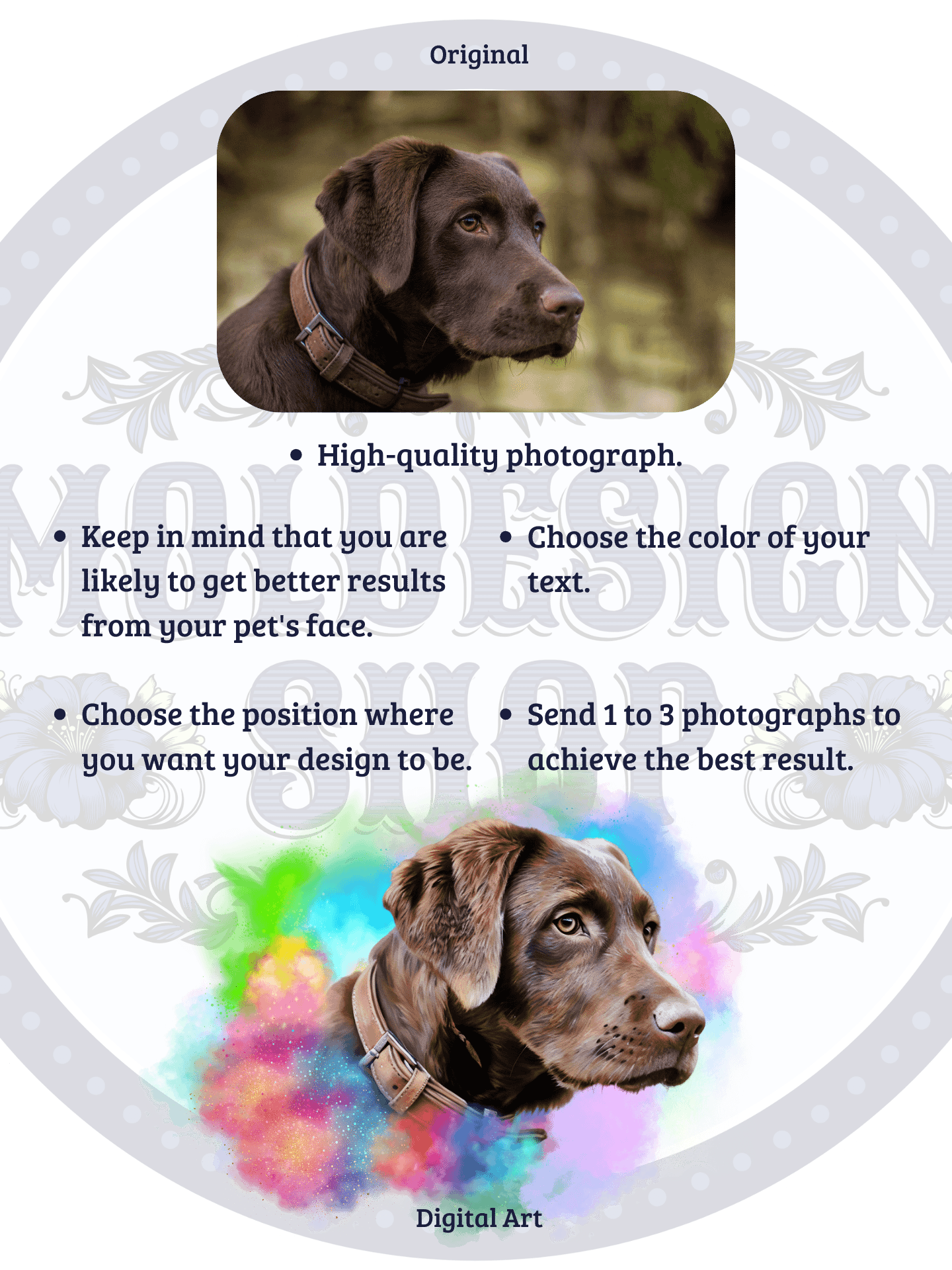 YOUR LABRADOR! / STAINLESS STEEL WATER BOTTLE WITH PERSONALIZED NAME product image (6)