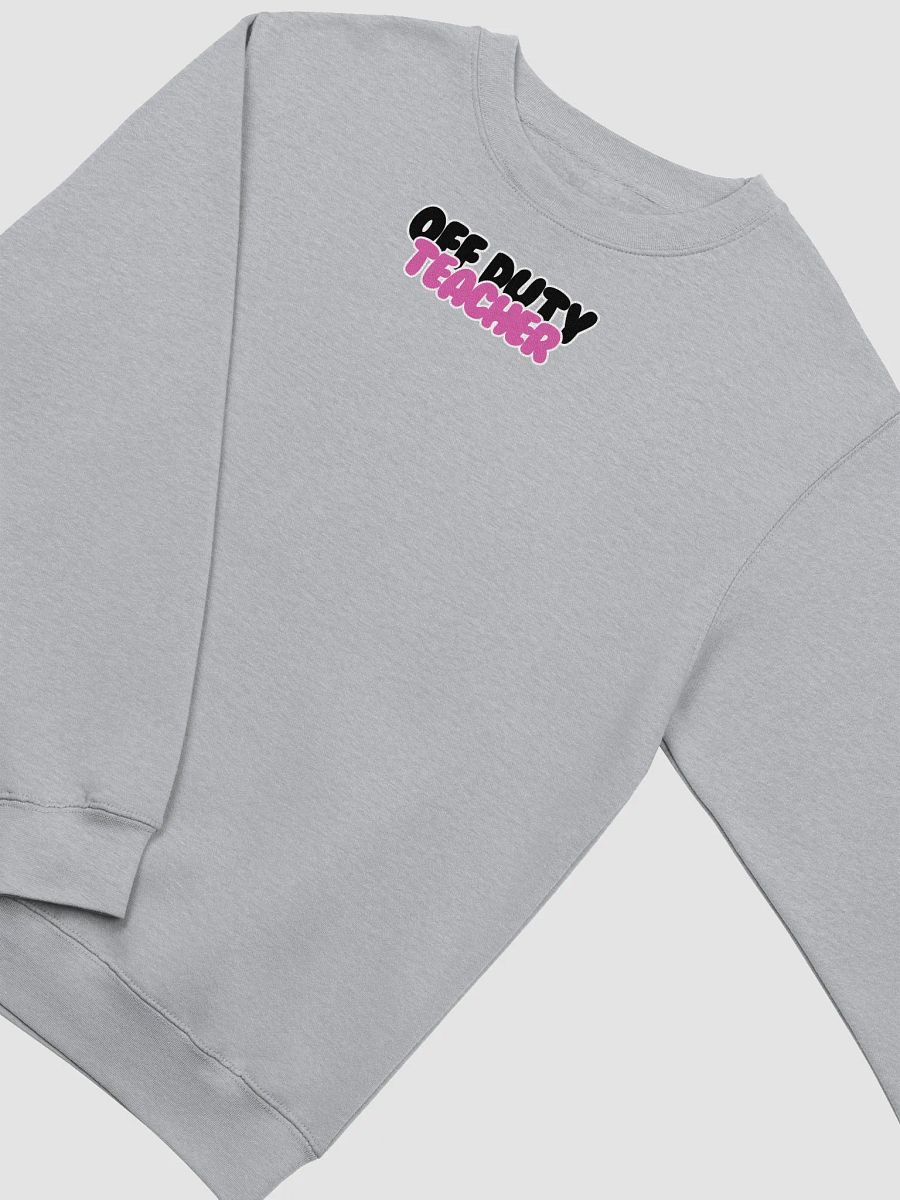 Off duty teacher crewneck product image (3)