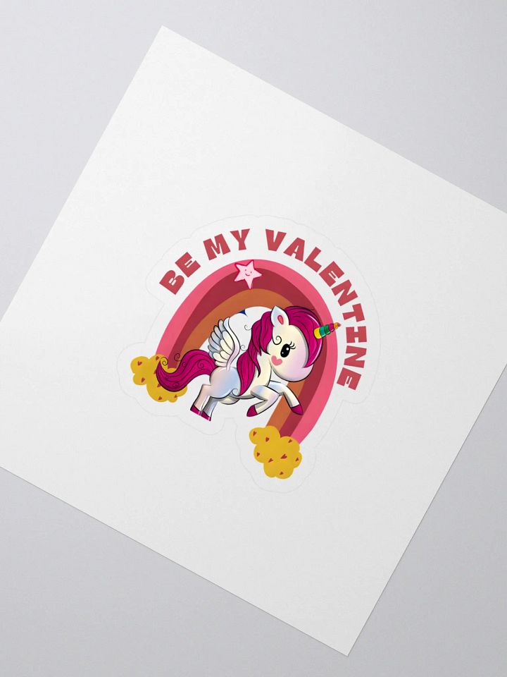 Valentine's Unicorn Fantasy Stickers product image (2)