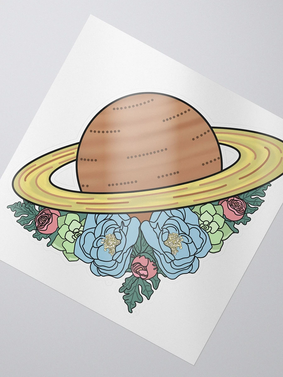Saturn Kiss Cut Sticker product image (2)