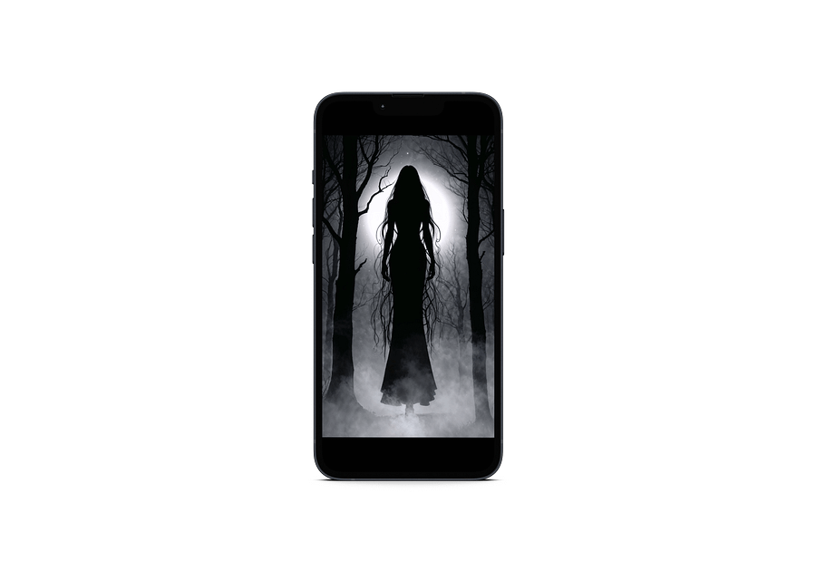 Moonlit Apparition Phone Wallpaper product image (1)