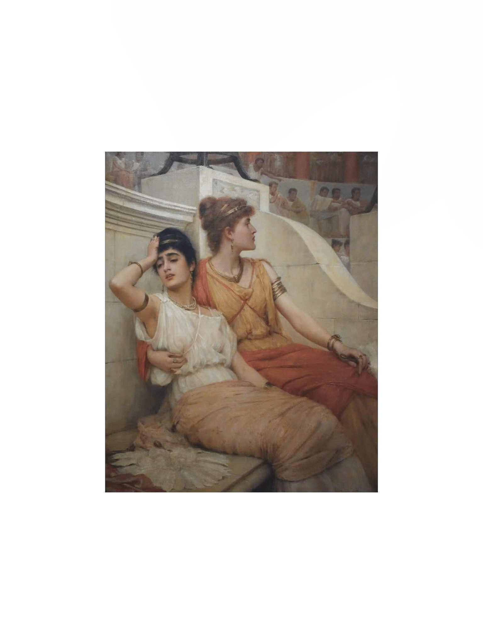 "A Roman Holiday" by Frank Markham Skipworth Poster product image (1)