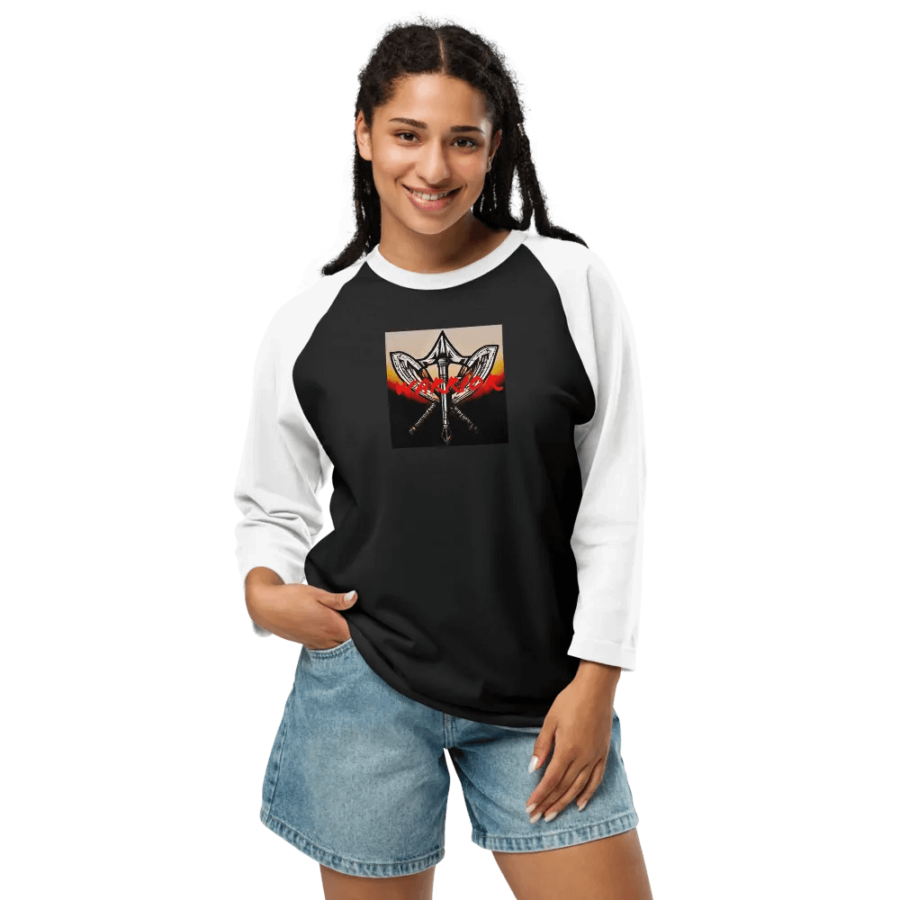 Warrior's Battle Machetes Raglan Tee product image (18)