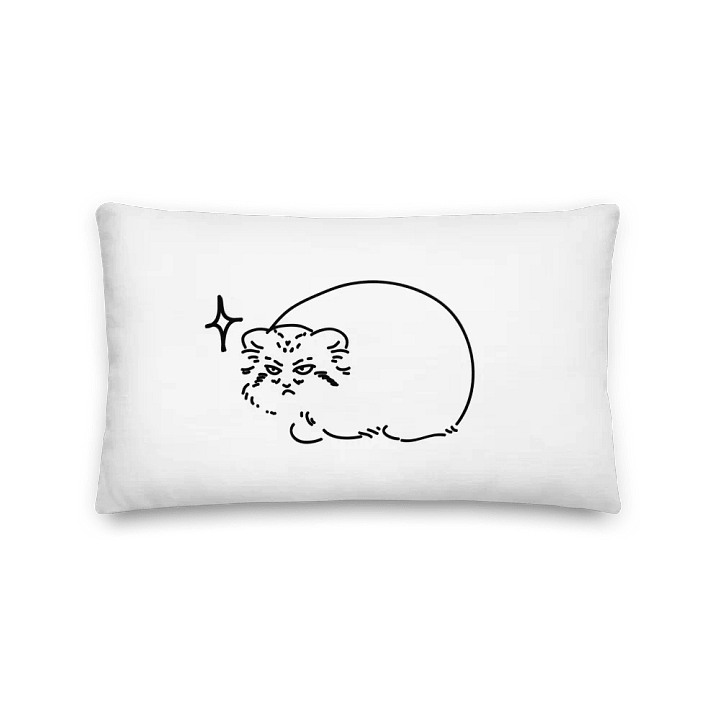 Grumpy Manul - Pillow product image (2)