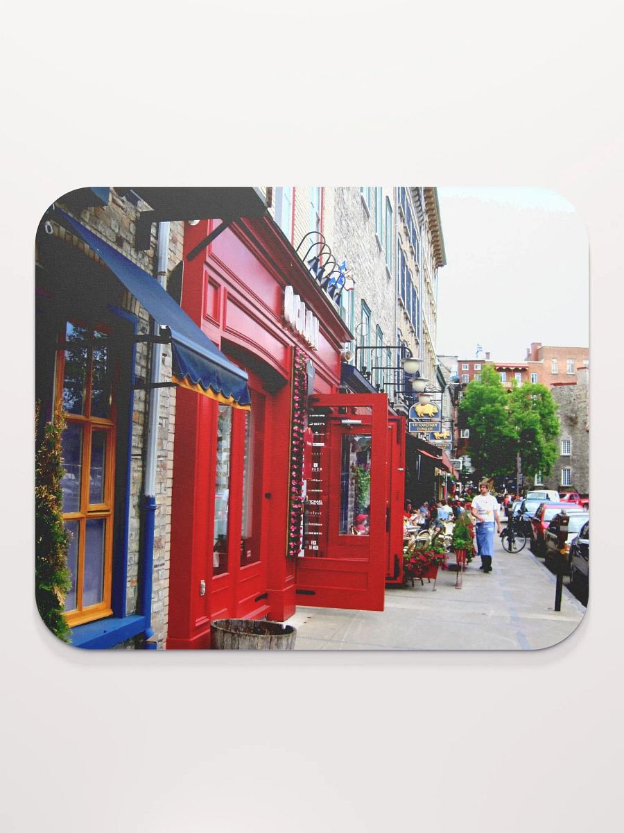 Cafe Stroll Sunday Mouse Pad product image (2)