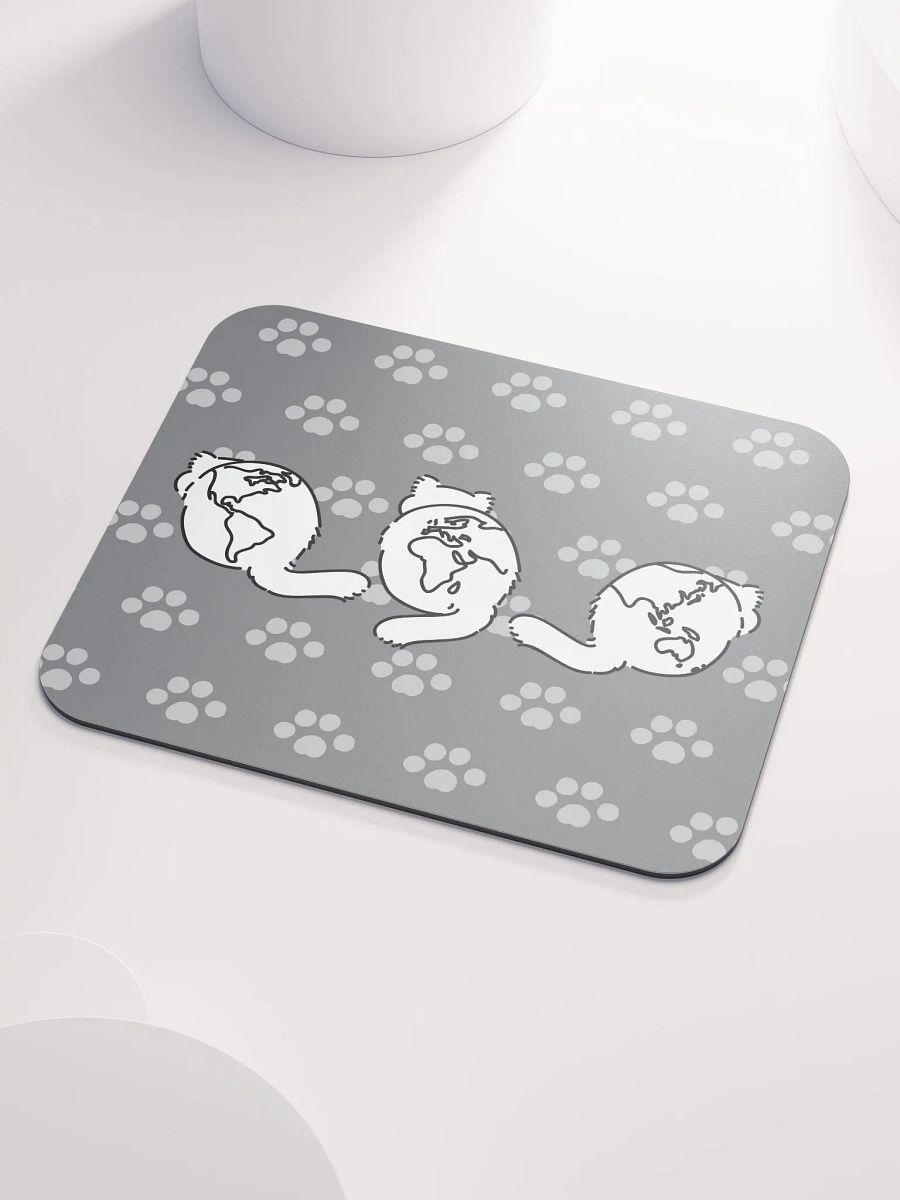 Planet Manul Trio - Mousepad product image (3)