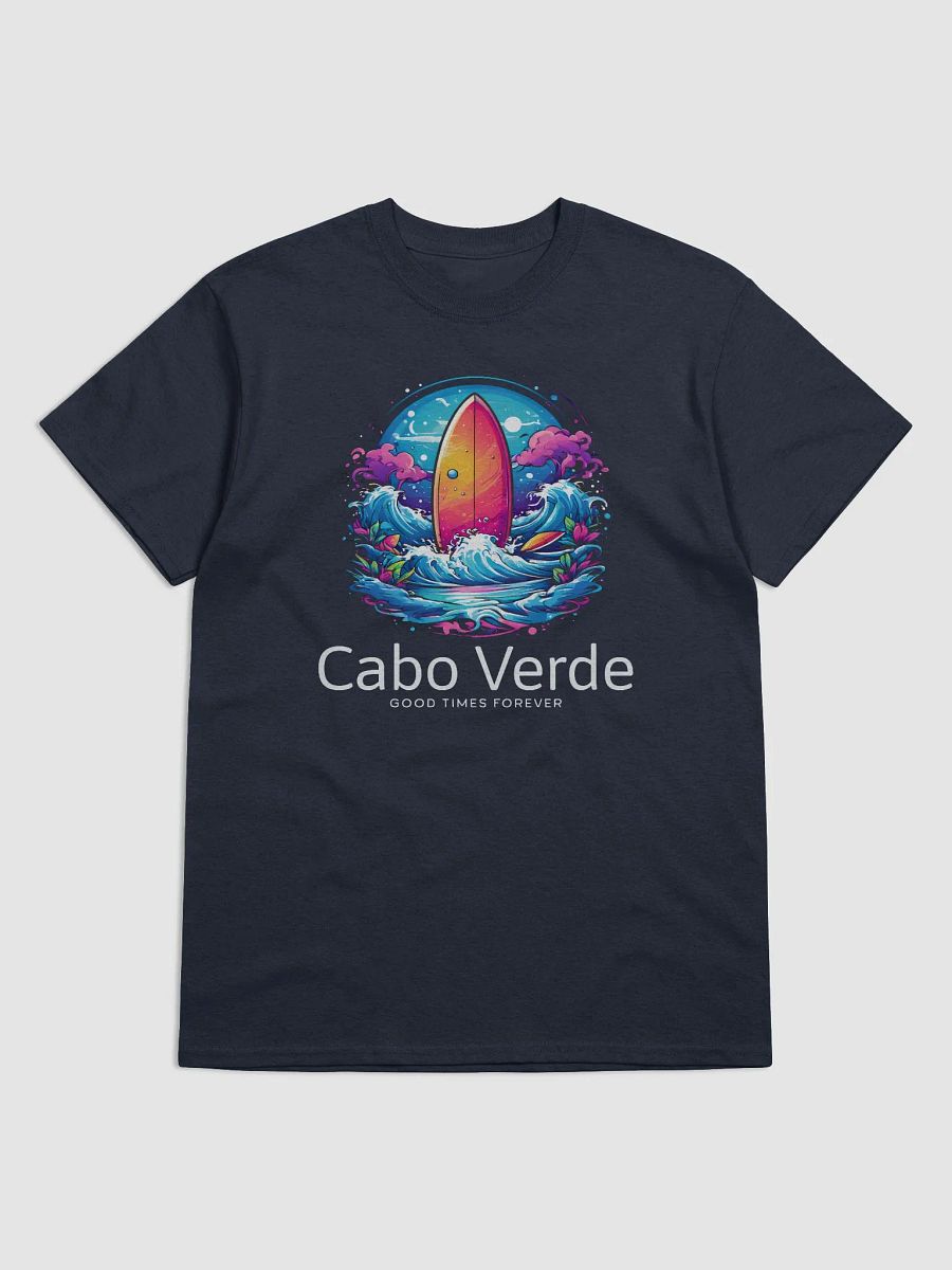 Cabo Verde Surf Board T-Shirt product image (1)