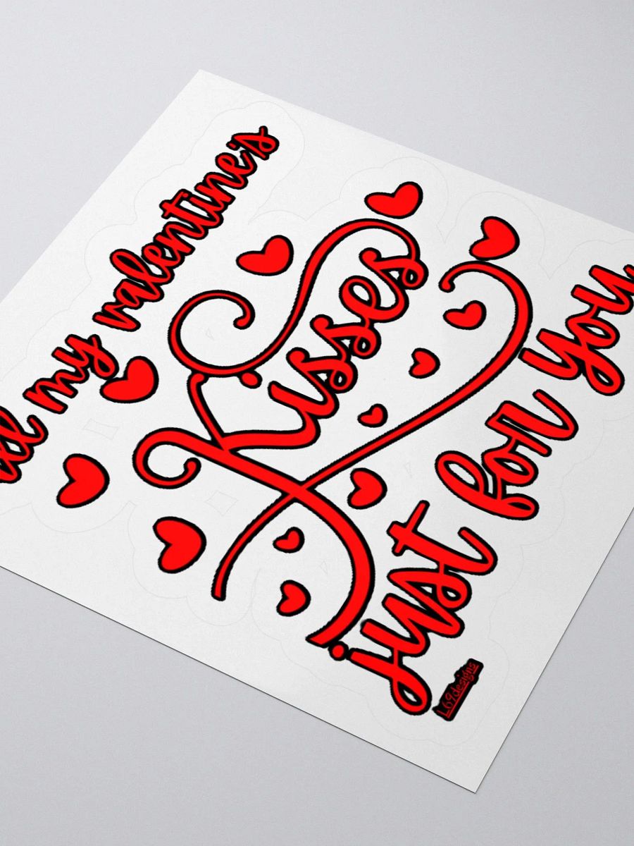 ALL MY VALENTINE'S KISSES JUST FOR YOU product image (3)