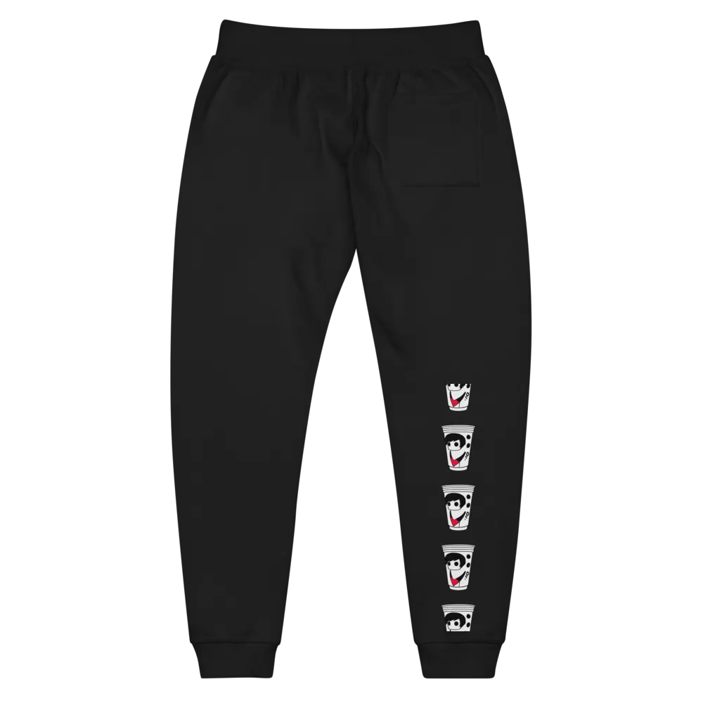 Red Cup Cartoon Fleece Joggers product image (3)