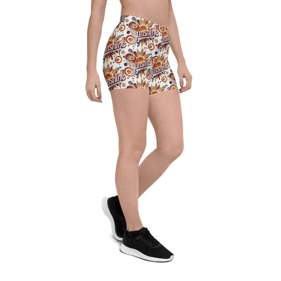 Sunshine Swirl All-Over Shorts product image (7)