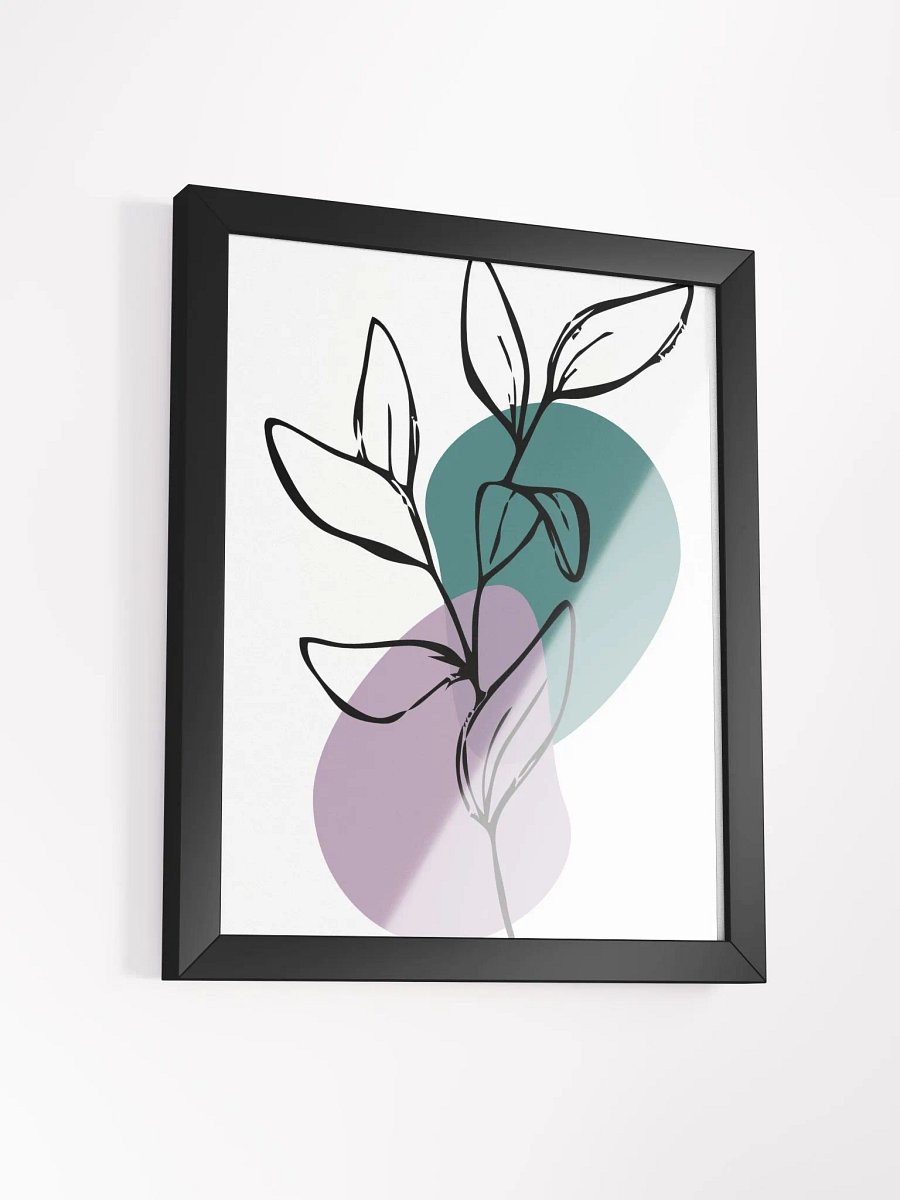 Botanical Bliss Framed Matte Poster product image (34)