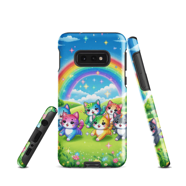Rainbow Cats Tough Case for Samsung® product image (2)