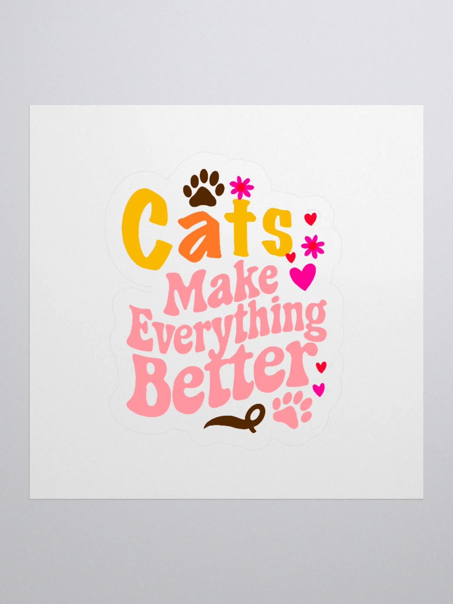 Cats Make Everything Better Sticker Pack product image (3)