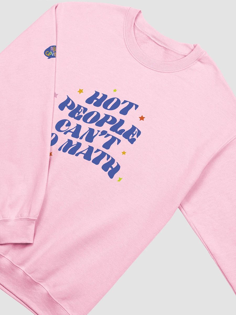 Hot People Can't Do Math Sweater product image (3)
