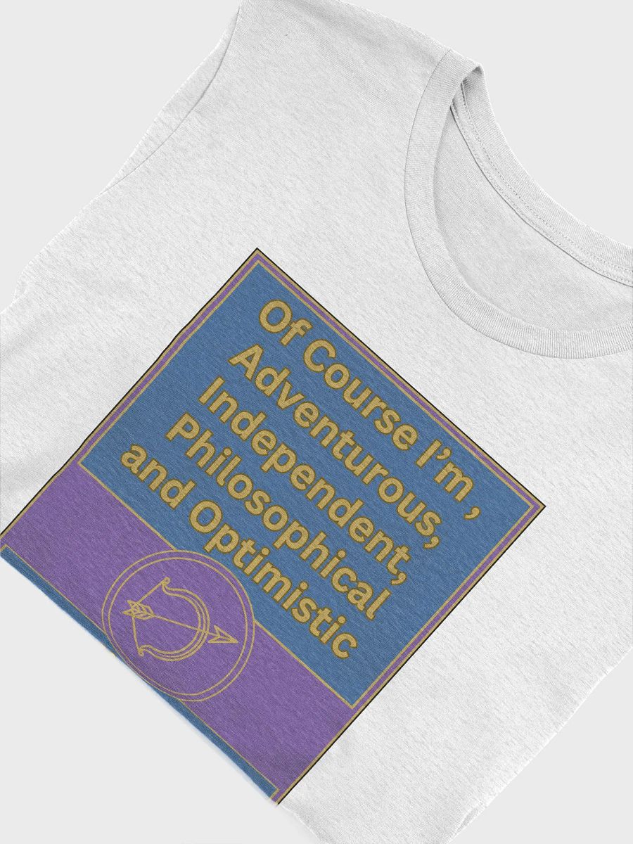Of Course I’m Sagittarius Zodiac Sign T-Shirt, Zodiac Sign Vibes T-Shirt, Sagittarius T-Shirt, Astrological T-shirt product image (5)