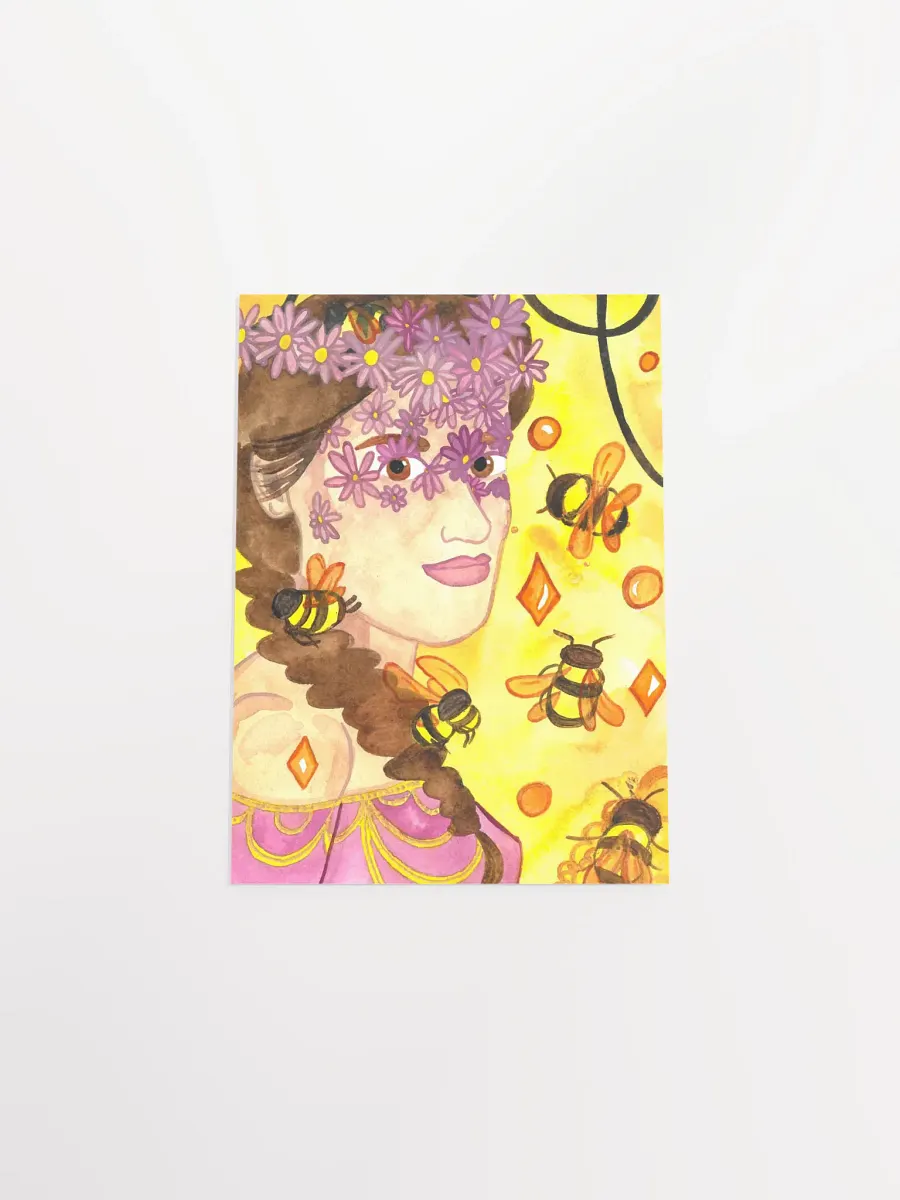 Goddess Of Bees Art Print product image (31)