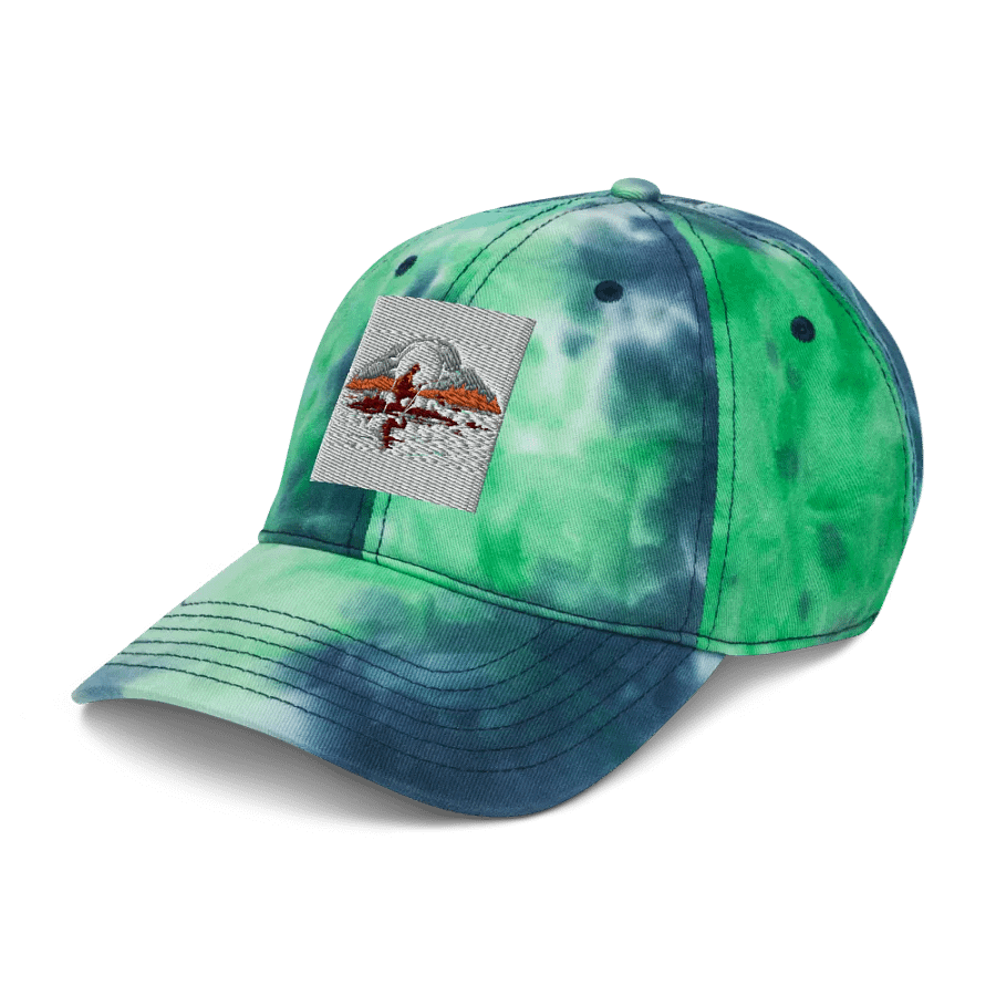Fishing Tie-Dye Dad Hat product image (7)