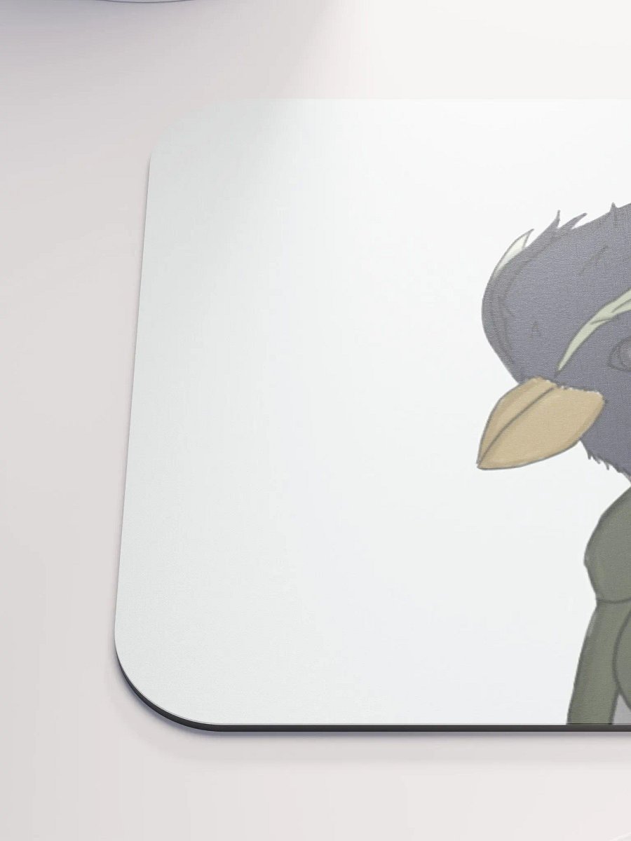Waddles The Mouse Pad (White) product image (6)