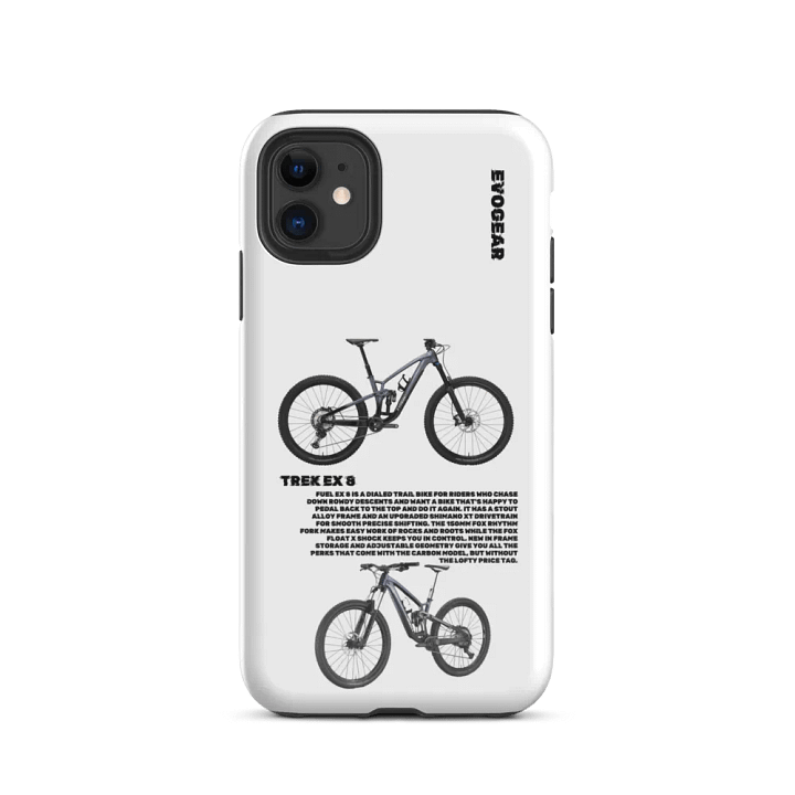 White Ex 8 Gen 6 iPhone Case product image (2)