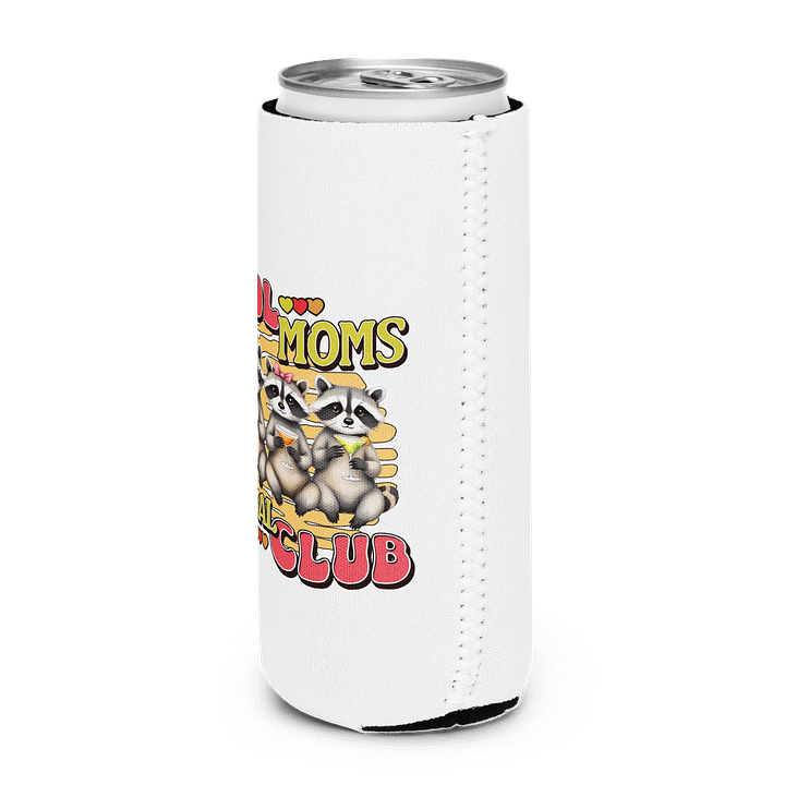 Cool Moms Social Club Raccoon Coozie Can Cooler product image (2)