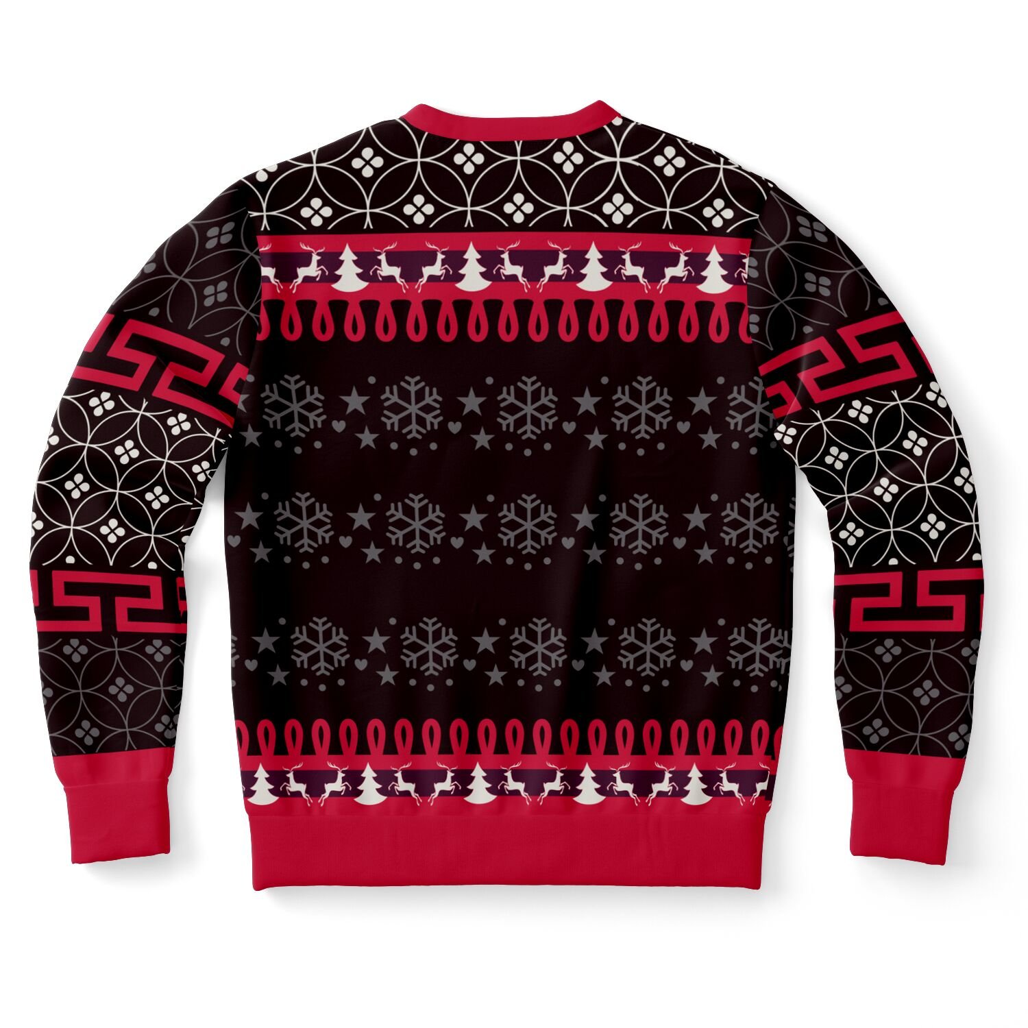 Santa Parkour Ugly Christmas Sweater | Funny Athletic Holiday Sweatshirt | Unique Winter Christmas Party Outfit product image (10)