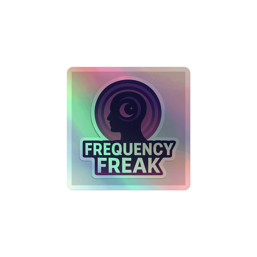 FREQUENCY FREAK — Sound Seeker Sticker product image (1)