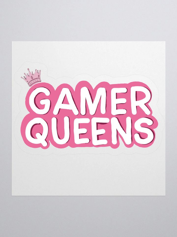 GAMER QUEENS simple sticker product image (1)