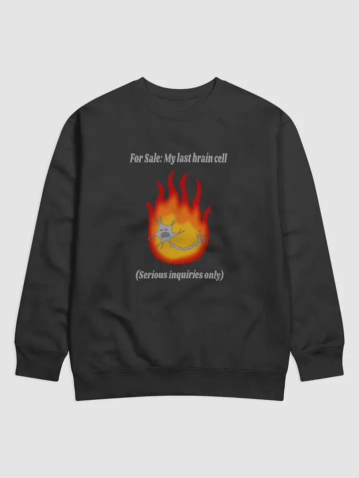 My Last Brain Cell Crewneck Sweatshirt product image (37)