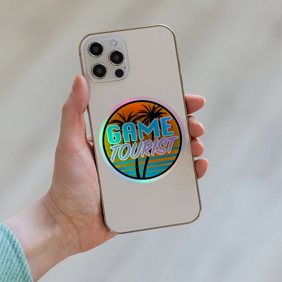 Game Tourist Holographic Sticker product image (6)