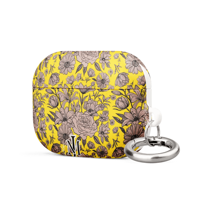 Yellow Flowers AirPod Case product image (2)