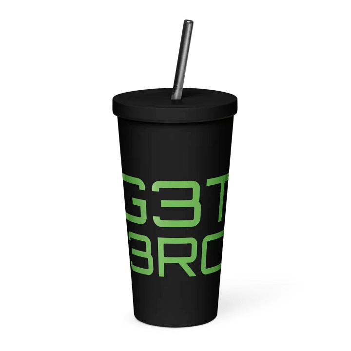G3T M3RCH -Tumbler w/ straw product image (1)