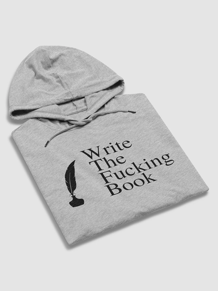 Write the Fucking Book Unisex Lightweight Hoodie product image (6)