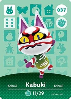 Kabuki # 037 Animal Crossing Series 1 product image (1)
